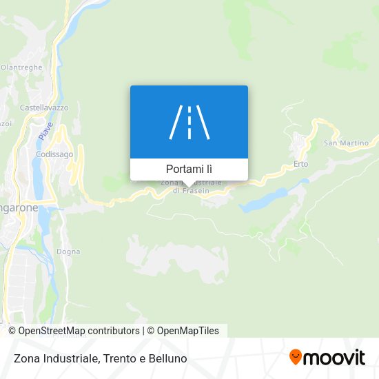 Mappa Zona Industriale