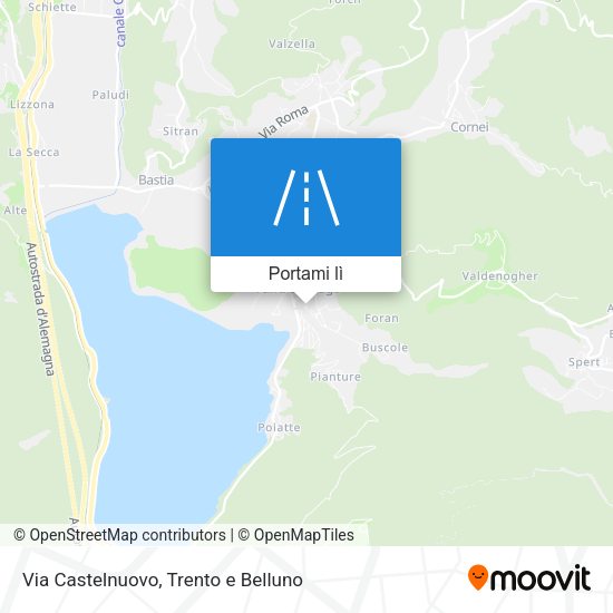 Mappa Via Castelnuovo