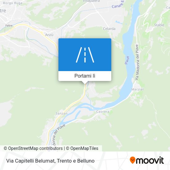 Mappa Via Capitelli Belumat