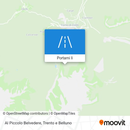 Mappa Al Piccolo Belvedere
