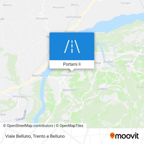 Mappa Viale Belluno