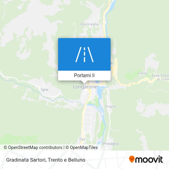Mappa Gradinata Sartori