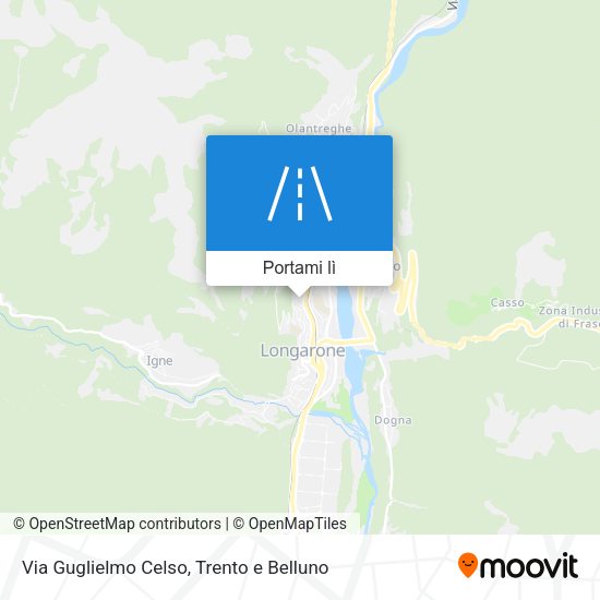 Mappa Via Guglielmo Celso