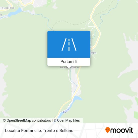 Mappa Località Fontanelle