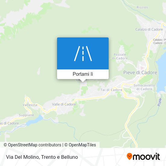 Mappa Via Del Molino