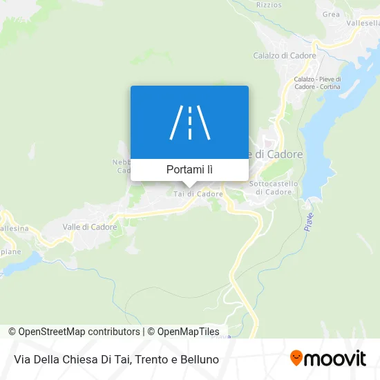 Mappa Via Della Chiesa Di Tai