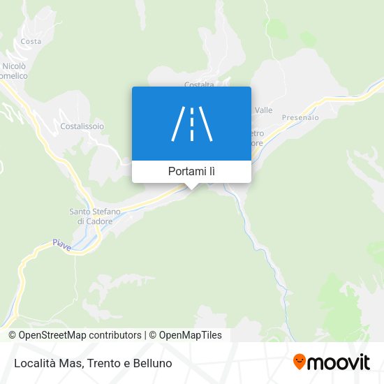 Mappa Località Mas