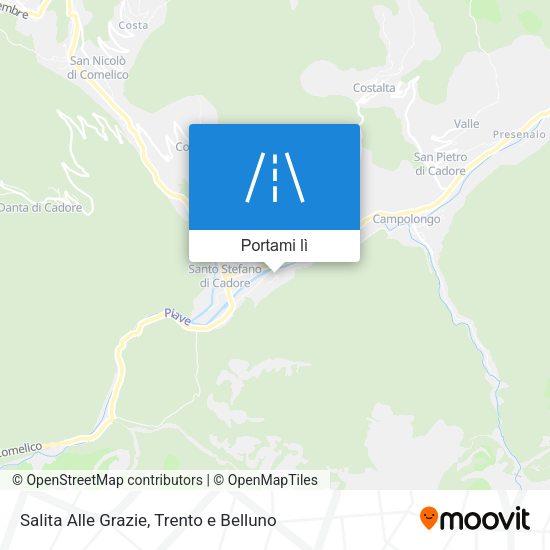 Mappa Salita Alle Grazie