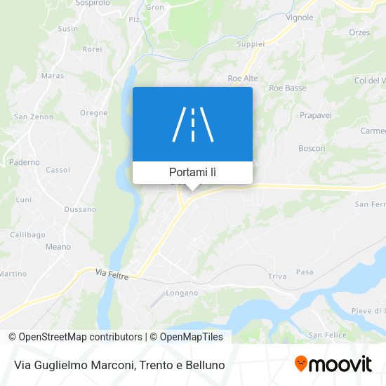 Mappa Via Guglielmo Marconi