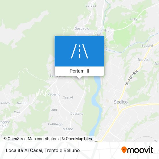 Mappa Località Ai Casai