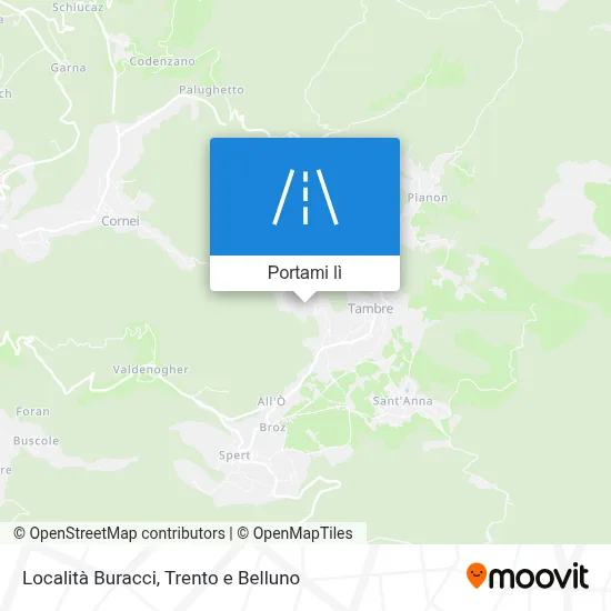 Mappa Località Buracci