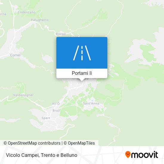 Mappa Vicolo Campei