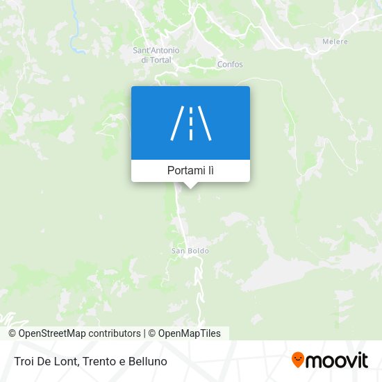 Mappa Troi De Lont