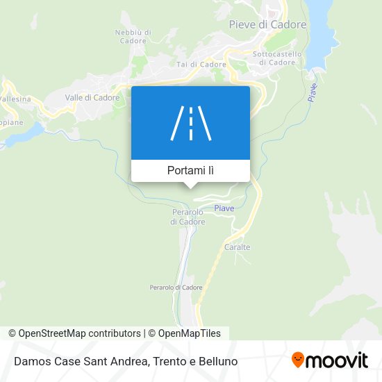 Mappa Damos Case Sant Andrea