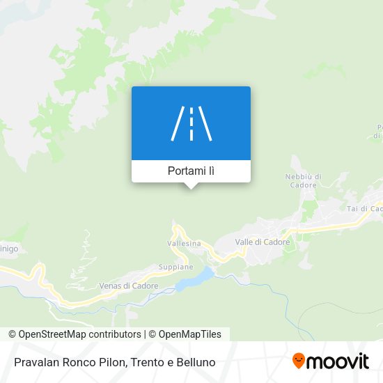 Mappa Pravalan Ronco Pilon