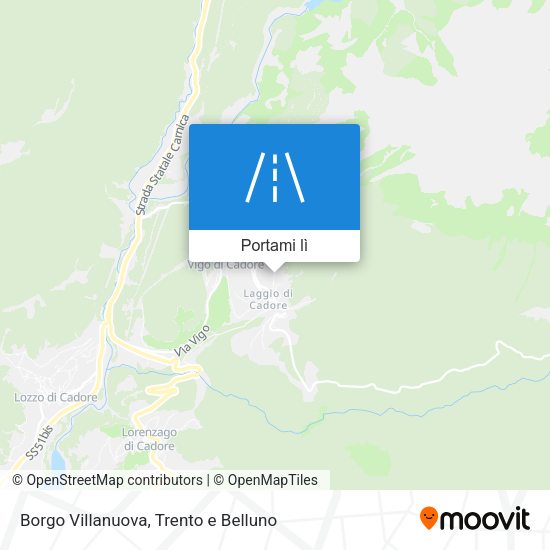Mappa Borgo Villanuova