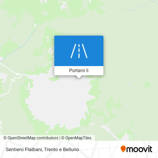 Mappa Sentiero Flaibani