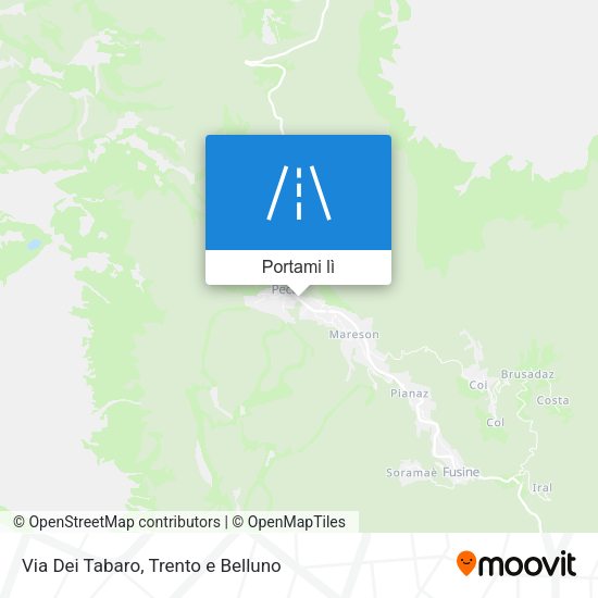 Mappa Via Dei Tabaro