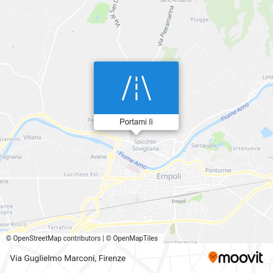 Mappa Via Guglielmo Marconi