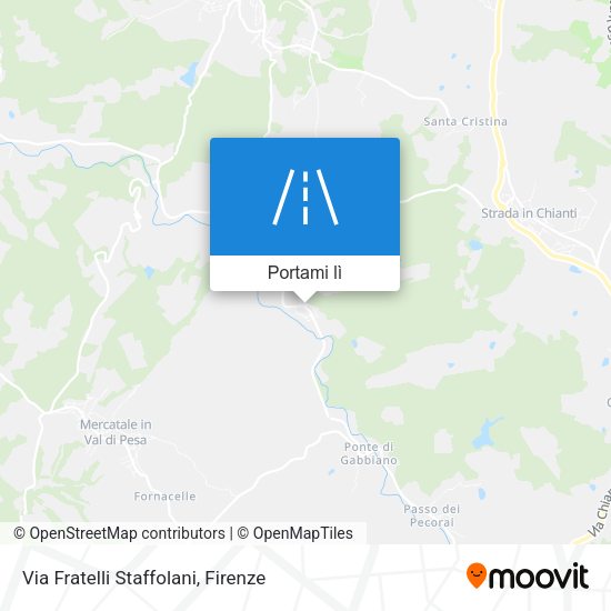 Mappa Via Fratelli Staffolani