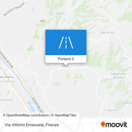 Mappa Via Vittorio Emanuele