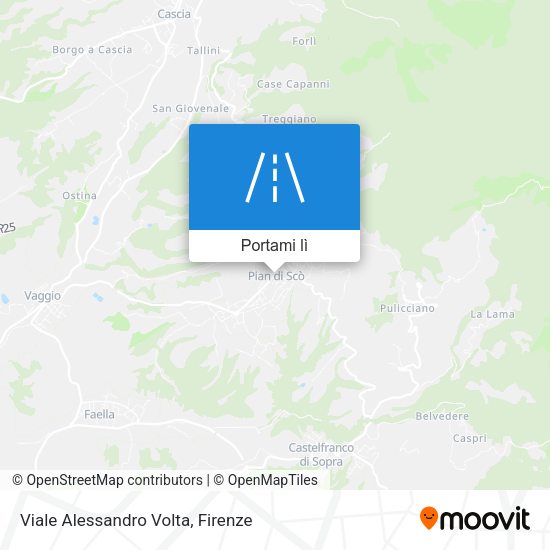Mappa Viale Alessandro Volta