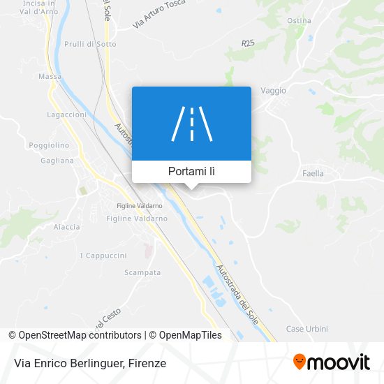 Mappa Via Enrico Berlinguer