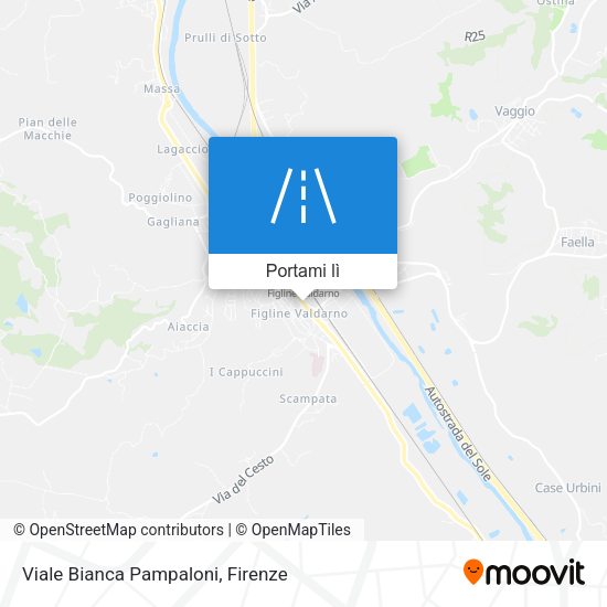 Mappa Viale Bianca Pampaloni