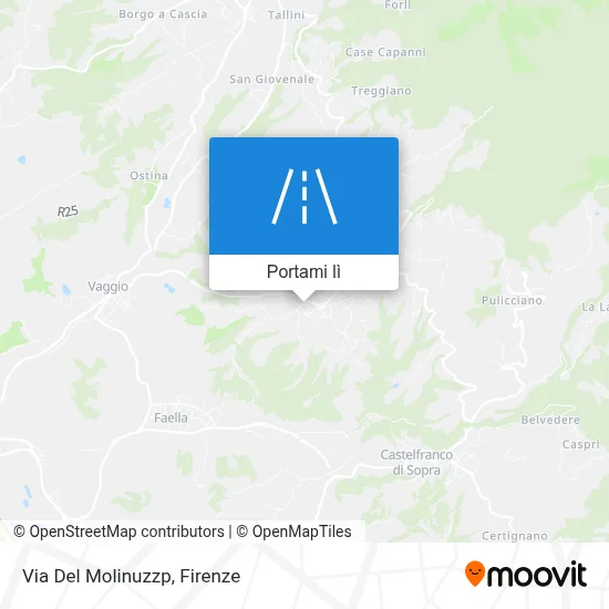 Mappa Via Del Molinuzzp