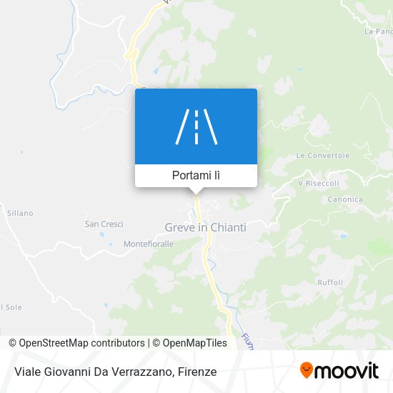 Mappa Viale Giovanni Da Verrazzano