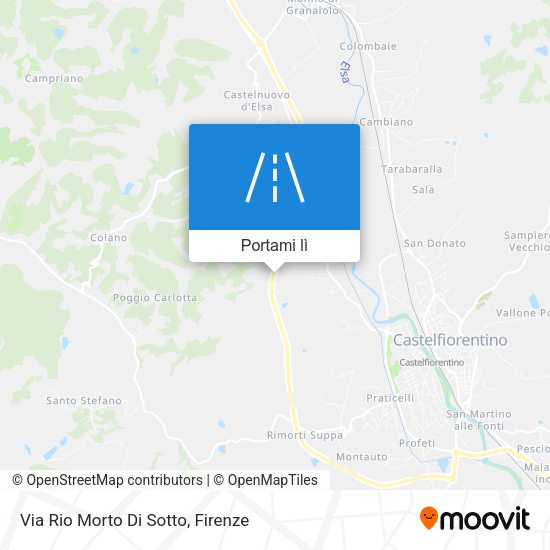 Mappa Via Rio Morto Di Sotto