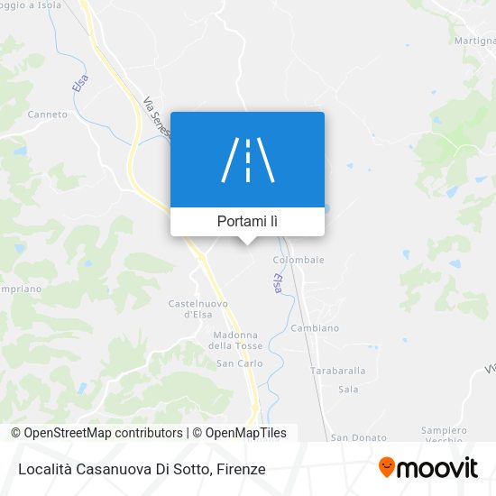 Mappa Località Casanuova Di Sotto