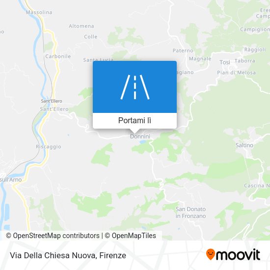 Mappa Via Della Chiesa Nuova