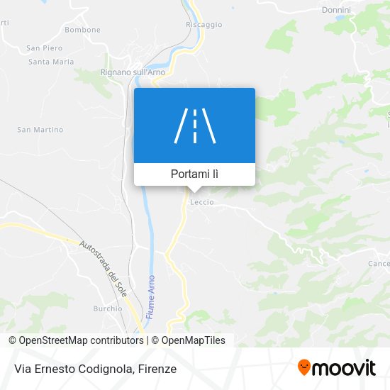 Mappa Via Ernesto Codignola