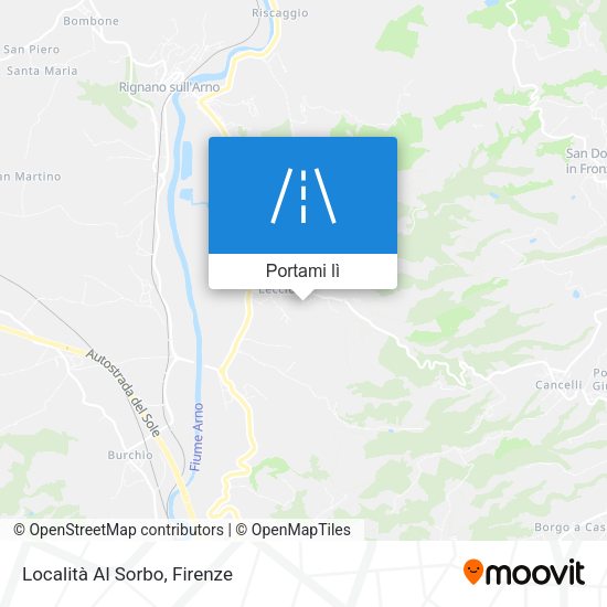Mappa Località Al Sorbo