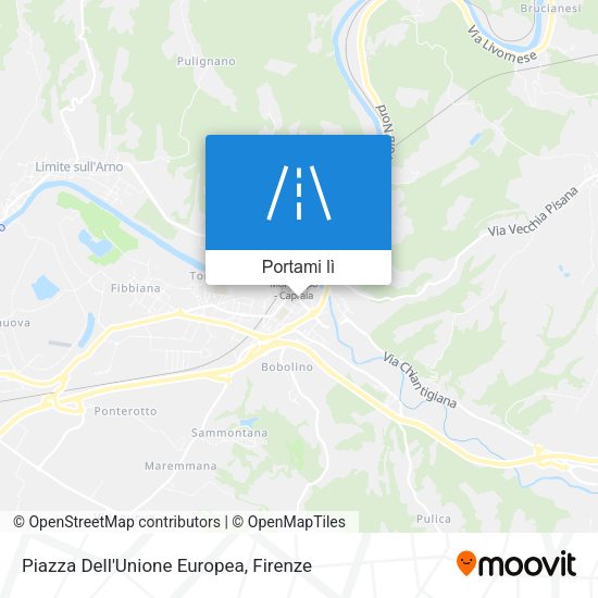 Mappa Piazza Dell'Unione Europea