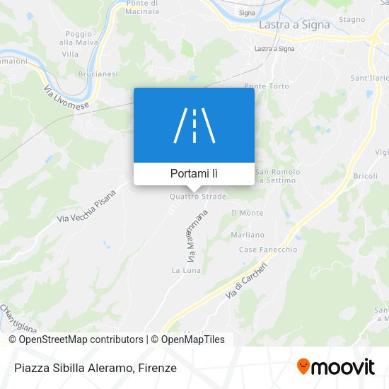 Mappa Piazza Sibilla Aleramo