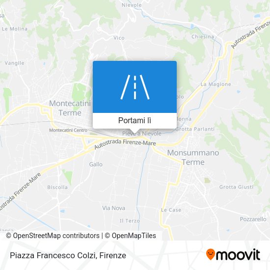 Mappa Piazza Francesco Colzi