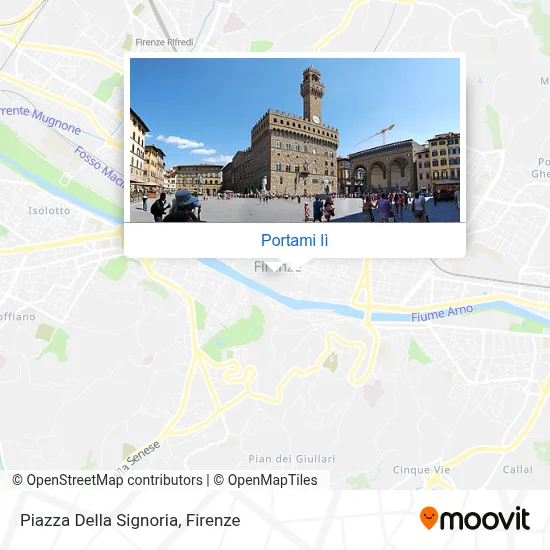Mappa Piazza Della Signoria