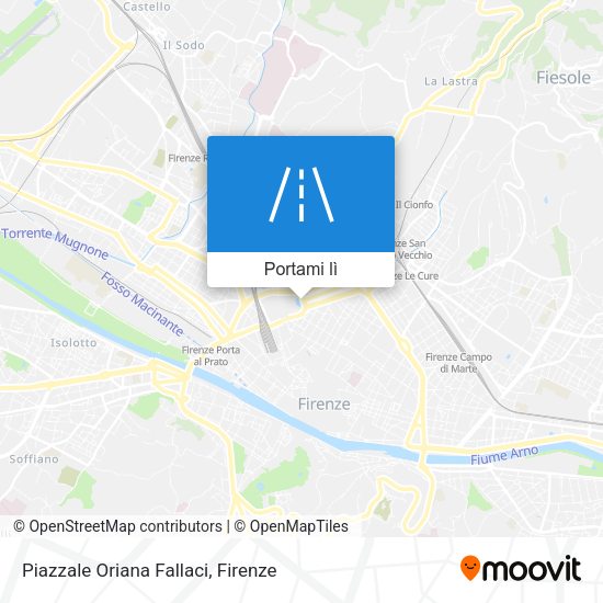 Mappa Piazzale Oriana Fallaci