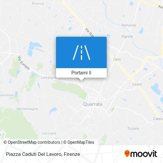 Mappa Piazza Caduti Del Lavoro