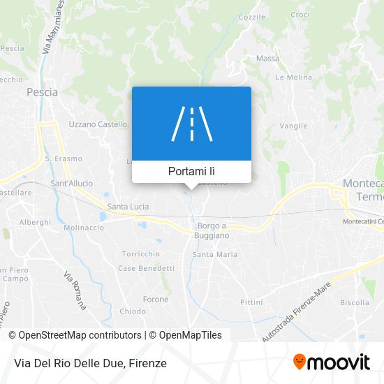 Mappa Via Del Rio Delle Due