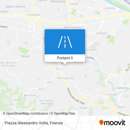 Mappa Piazza Alessandro Volta