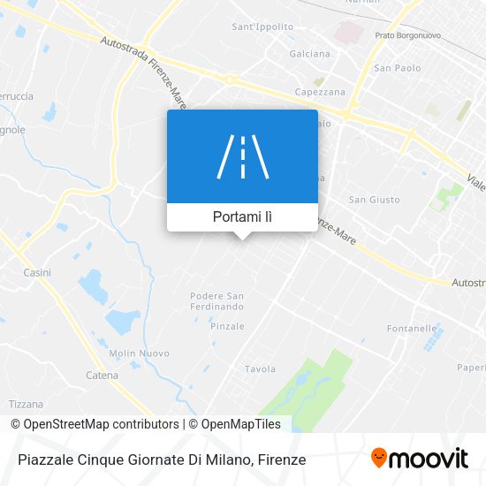 Mappa Piazzale Cinque Giornate Di Milano