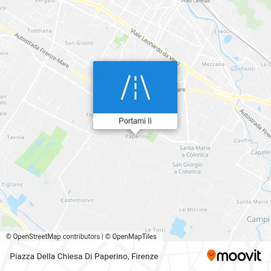 Mappa Piazza Della Chiesa Di Paperino