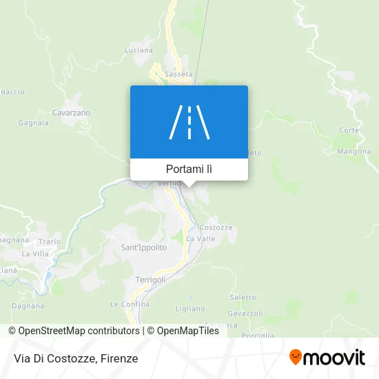 Mappa Via Di Costozze
