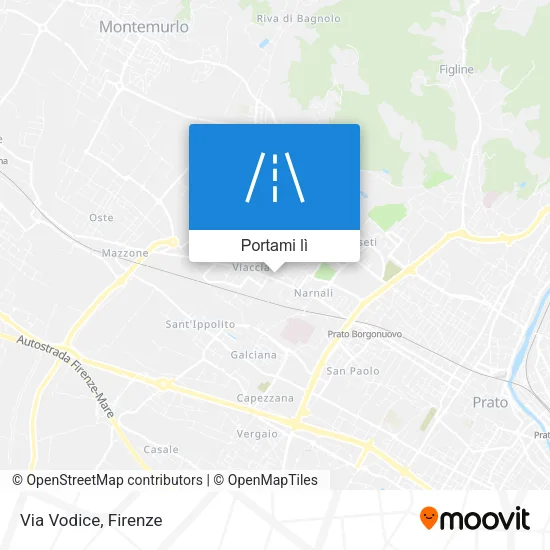 Mappa Via Vodice