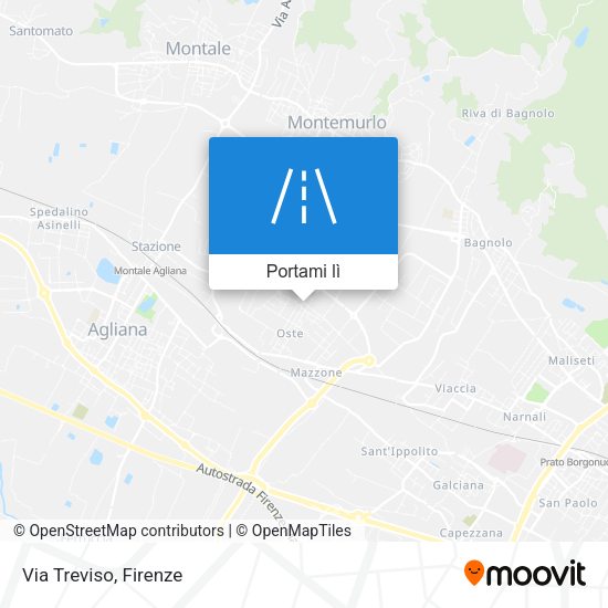 Mappa Via Treviso