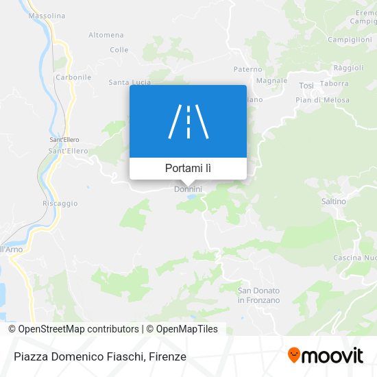 Mappa Piazza Domenico Fiaschi