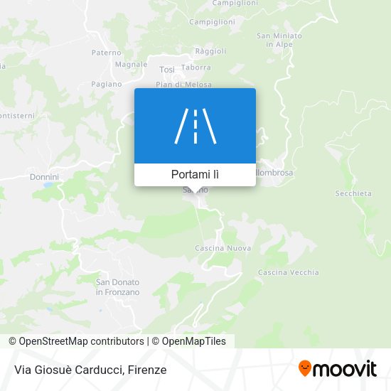 Mappa Via Giosuè Carducci